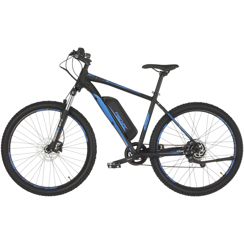FISCHER Fahrrad E-Bike »MONTIS EM 1922 418 48 sw« 9 Gang Shimano Altus Kettenschaltung (mit Akku-Ladegerät-mit Werkzeug) auf Rechnung kaufen Begrenzt auf 3 Tage