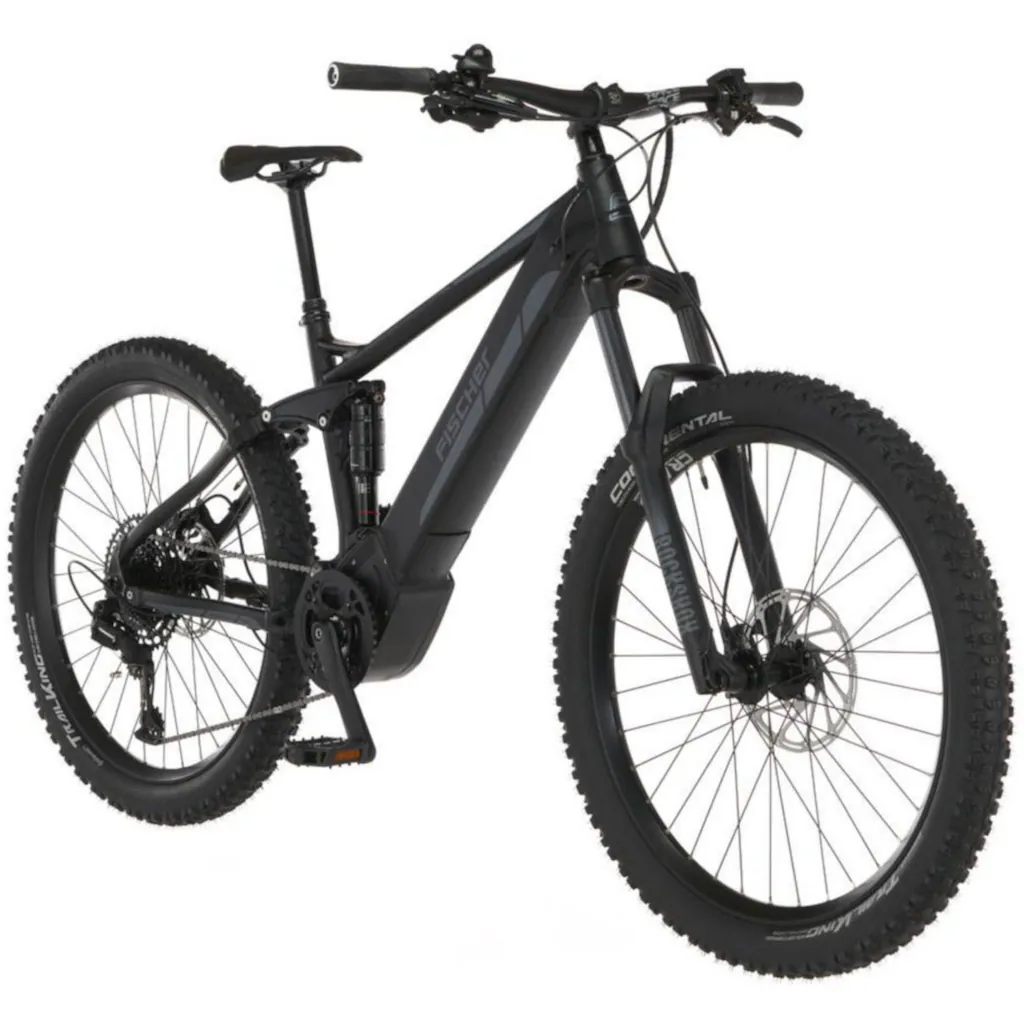 FISCHER Fahrrad E-Bike »MONTIS 6.0i Fully 504 44« 12 Gang SRAM SX 11-50 Kettenschaltung Pedelec Elektrofahrrad für Damen u. Herren MTB Mountainbike Black Friday Preise