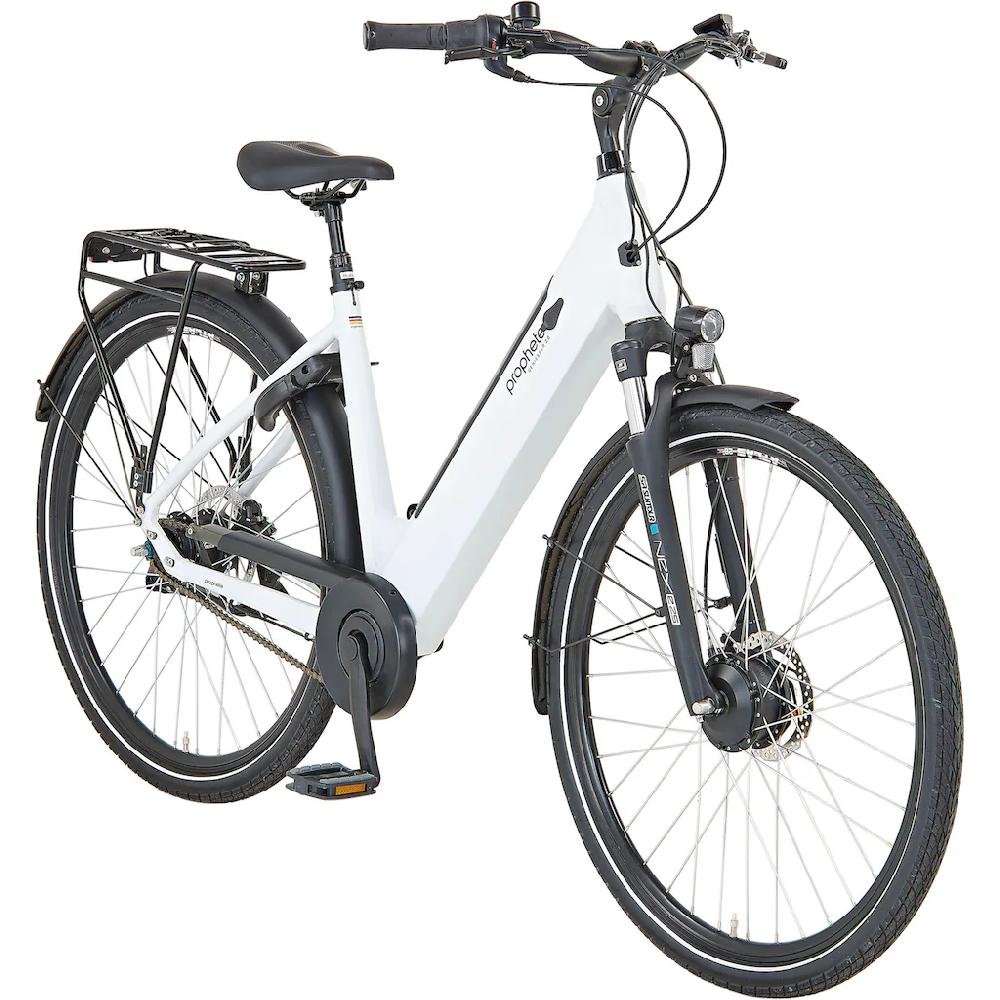 Prophete E-Bike »Geniesser 2.0« 7 Gang Shimano Nexus Frontmotor 250 W (mit integr. Rahmenschloss) Pedelec Elektrofahrrad für Damen u. Herren Cityrad auf Rechnung online kaufen zollfrei