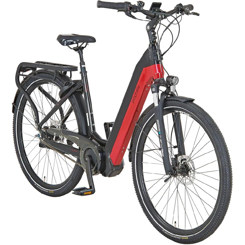 Prophete E-Bike »Geniesser 5.0« 7 Gang Shimano Nexus Mittelmotor 250 W (mit integr. Rahmenschloss ART zertifiz.) Pedelec Elektrofahrrad für Damen u. Herren Cityrad auf Rechnung bestellen Rabatte dieses Monats
