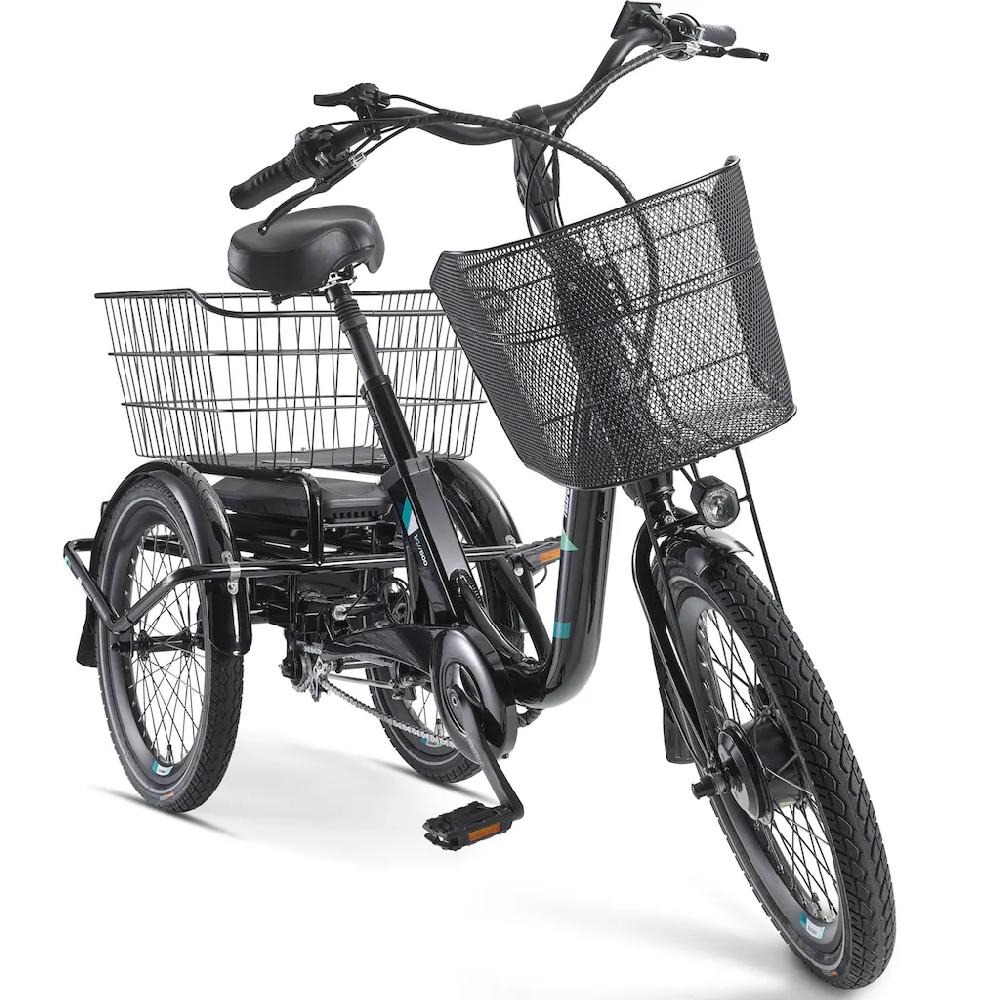 Telefunken E-Bike »TC500« 3 Gang Frontmotor 250 W Pedelec Elektrofahrrad für Damen u. Herren Dreirad auf Raten Kostenloser Versand