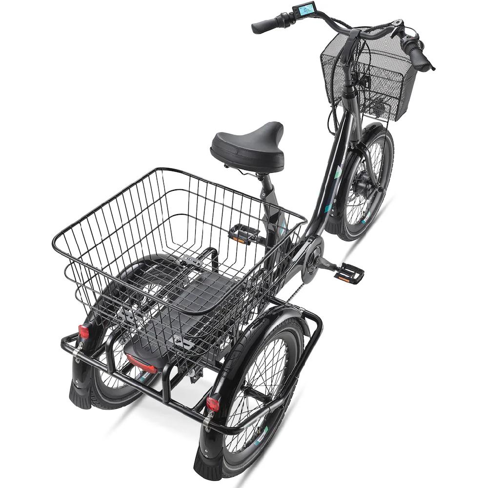 Telefunken E-Bike »TC500« 3 Gang Frontmotor 250 W Pedelec Elektrofahrrad für Damen u. Herren Dreirad auf Raten Kostenloser Versand