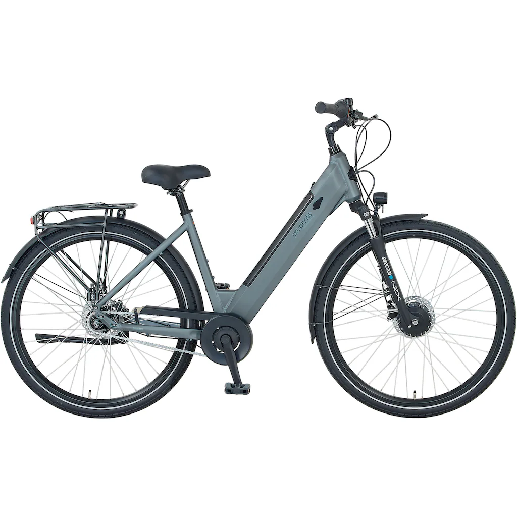 Prophete E-Bike »Geniesser 2.8« 7 Gang Shimano Nexus Frontmotor 250 W Pedelec Elektrofahrrad für Damen u. Herren Cityrad auf Rechnung bestellen Limitierter Zeitrabatt