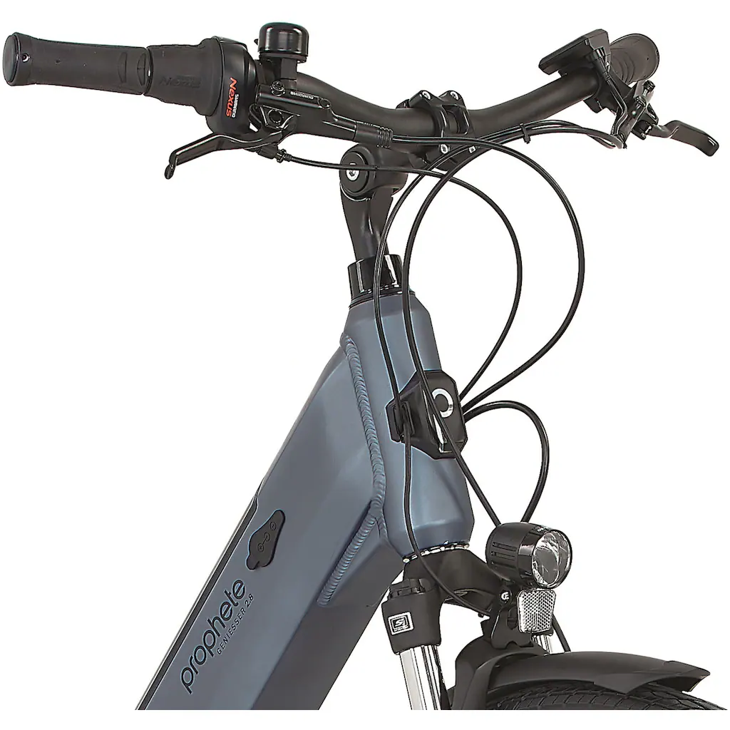 Prophete E-Bike »Geniesser 2.8« 7 Gang Shimano Nexus Frontmotor 250 W Pedelec Elektrofahrrad für Damen u. Herren Cityrad auf Rechnung bestellen Limitierter Zeitrabatt
