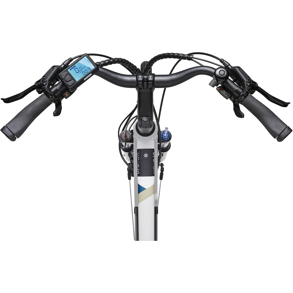 Telefunken E-Bike »Expedition XC940« 24 Gang Shimano Acera Heckmotor 250 W (ca. 100 km Reichweite-hydraulische Scheibenbremsen-Straßenzulassung) Trekking Elektrofahrrad Damen 28 Zoll 36 V 417 6 Wh Akku Pedelec Fabrikpreis