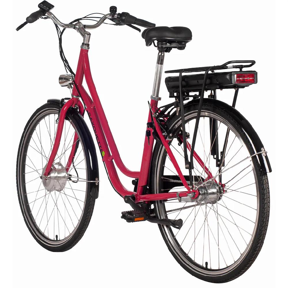 SAXONETTE E-Bike »Fashion Plus 2.0« 7 Gang Shimano Frontmotor 250 W Pedelec Elektrofahrrad für Damen u. Herren Cityrad Sonderangebot