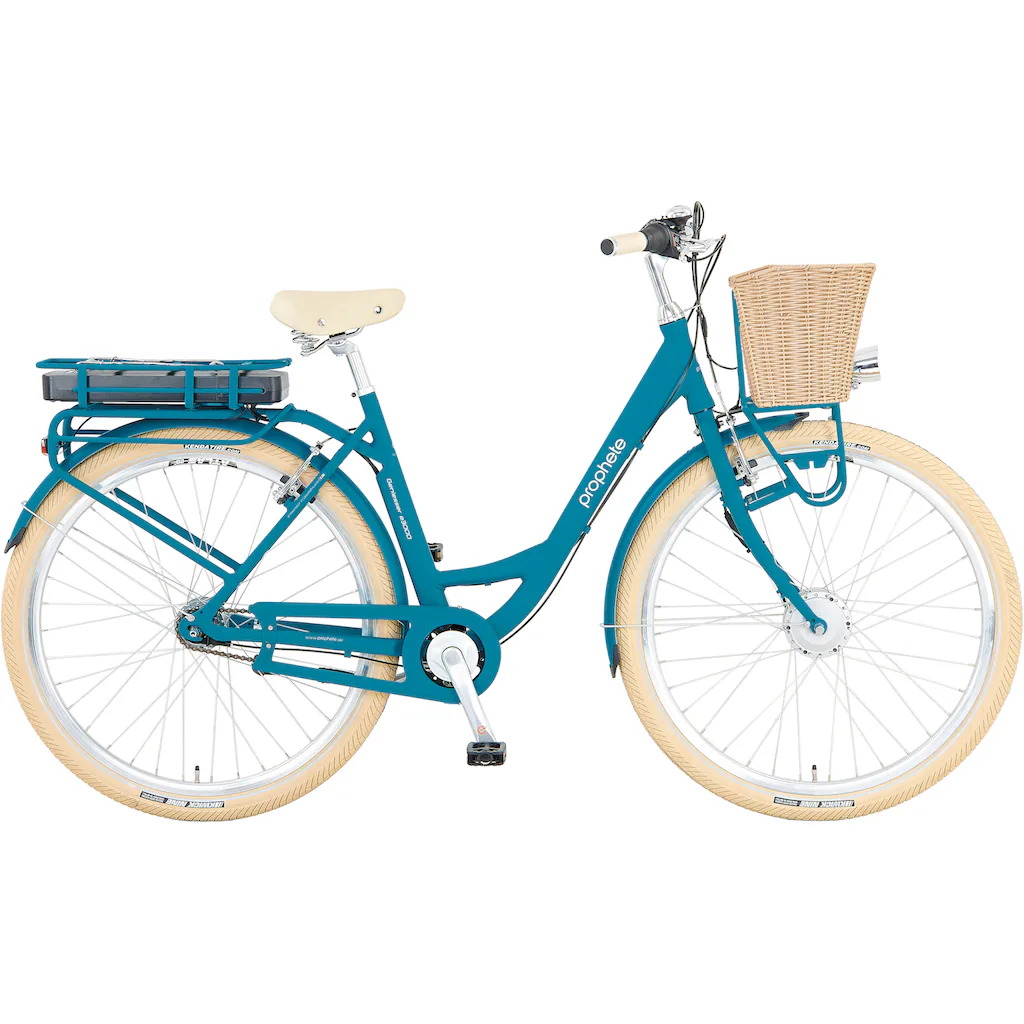 Prophete E-Bike »Geniesser e3000« 7 Gang Shimano Frontmotor 250 W Pedelec Elektrofahrrad für Damen u. Herren Cityrad auf Rechnung online bestellen Rabatt
