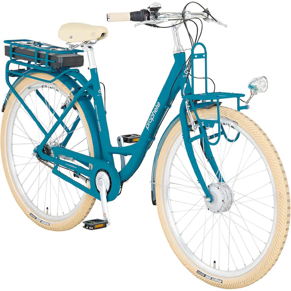 Prophete E-Bike »Geniesser e3000« 7 Gang Shimano Frontmotor 250 W Pedelec Elektrofahrrad für Damen u. Herren Cityrad auf Rechnung online bestellen Rabatt