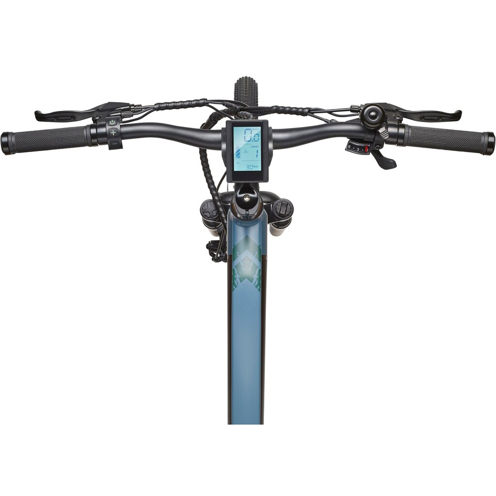 Telefunken E-Bike »Aufsteiger M915« 8 Gang Heckmotor 250 W Pedelec Elektrofahrrad für Damen u. Herren MTB Mountainbike auf Raten Großer Ausverkauf