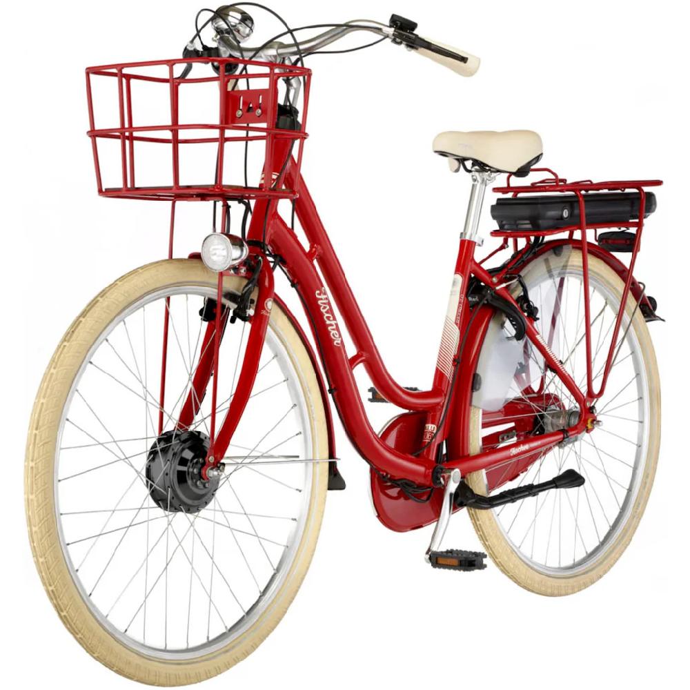 FISCHER Fahrrad E-Bike »CITA RETRO 2.0 418 48« 3 Gang Shimano Shimano 3-Gang Nexus Nabenschaltung (mit Akku-Ladegerät-mit Werkzeug) Pedelec Elektrofahrrad für Damen u. Herren Cityrad auf Rechnung kaufen Flash Sale