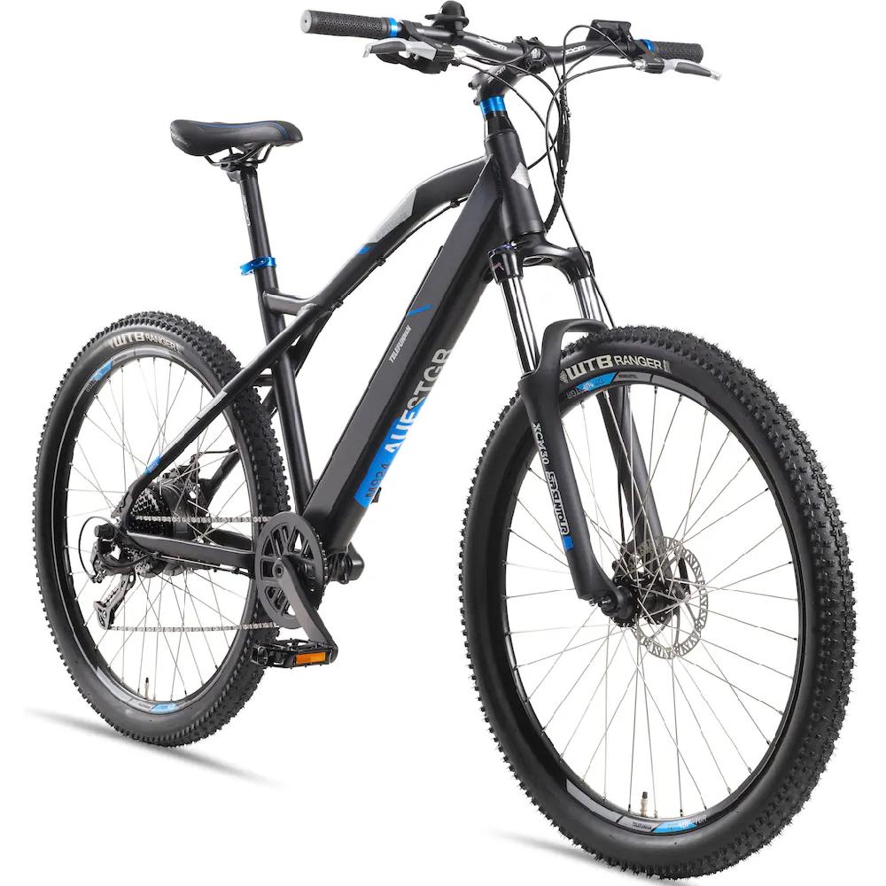 Telefunken E-Bike »Aufsteiger M924« 9 Gang Shimano Altus Heckmotor 250 W (36 V 504 Wh Akku-ca. 100 km Reichweite-Geländebike off road) Mountainbike MTB Elektrofahrrad Damen Herren 27 5 / 29 Zoll Pedelec auf Rechnung bestellen Online Shopping