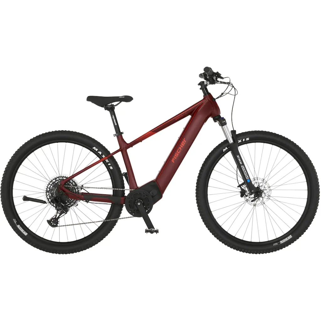 FISCHER Fahrrad E-Bike »MONTIS 7.0I 630« 12 Gang SRAM SX 11-50 Mittelmotor 250 W (Schloss) Pedelec Elektrofahrrad für Damen u. Herren MTB Mountainbike auf Rechnung bestellen Räumungsverkauf