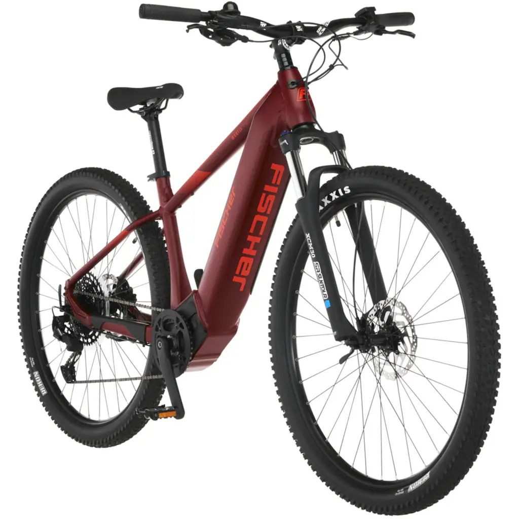 FISCHER Fahrrad E-Bike »MONTIS 7.0I 630« 12 Gang SRAM SX 11-50 Mittelmotor 250 W (Schloss) Pedelec Elektrofahrrad für Damen u. Herren MTB Mountainbike auf Rechnung bestellen Räumungsverkauf