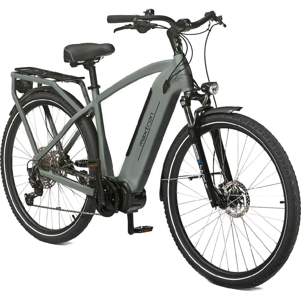 Maxtron E-Bike »MTS 20X« 11 Gang Shimano Deore Mittelmotor 250 W Pedelec Elektrofahrrad für Herren Trekkingrad auf Rechnung Kostenlose Rückgabe