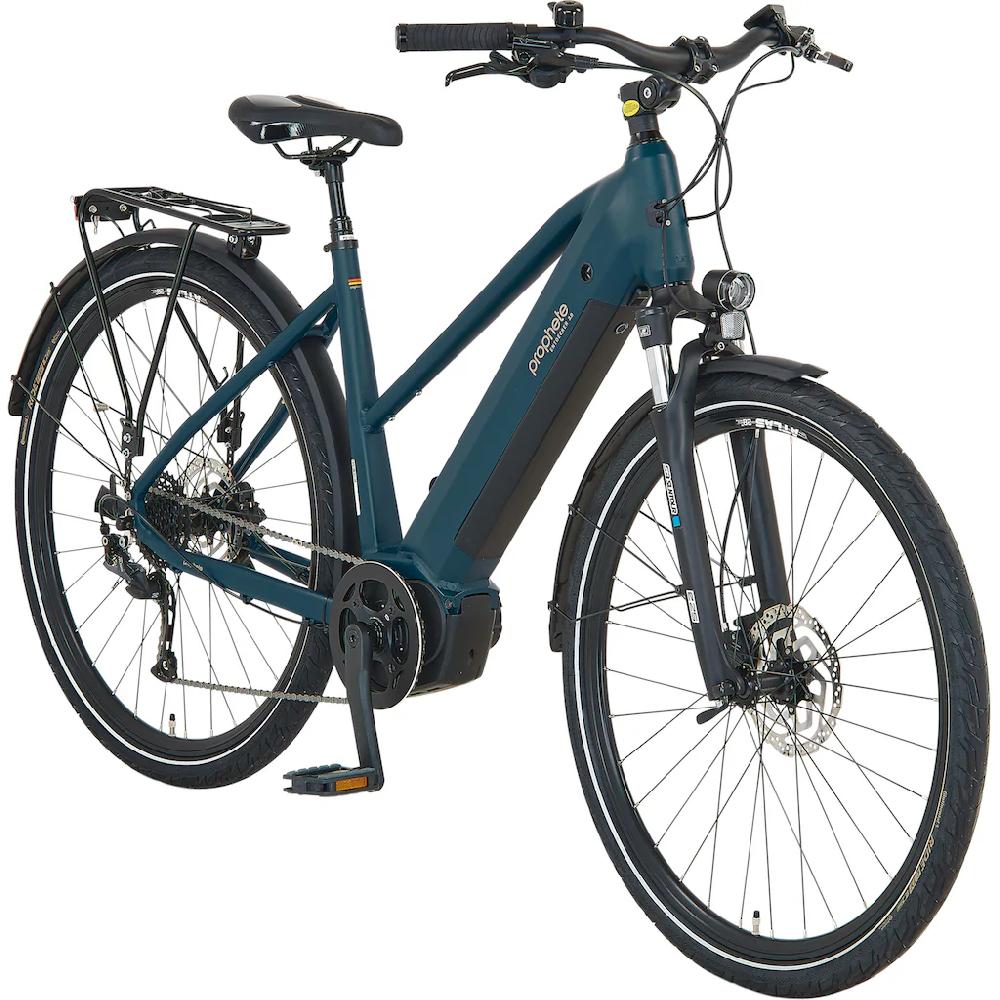 Prophete E-Bike »Entdecker 3.0« 9 Gang Shimano Mittelmotor 250 W Pedelec Elektrofahrrad für Damen Trekkingrad auf Raten Letzte 3 Tage