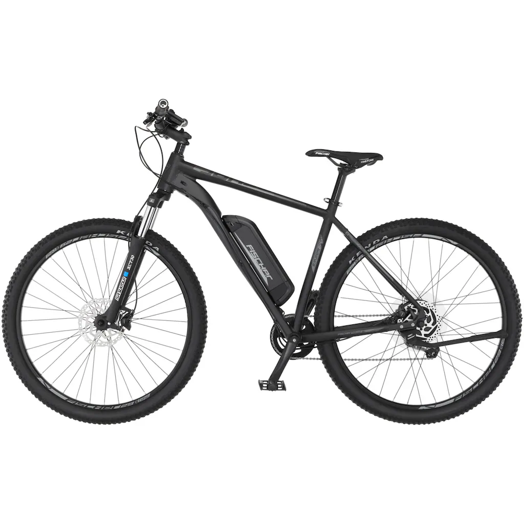 FISCHER Fahrrad E-Bike »MONTIS EM 2129 627 51« 10 Gang Shimano DEORE Kettenschaltung (mit Akku-Ladegerät-mit Werkzeug) Nur für heute
