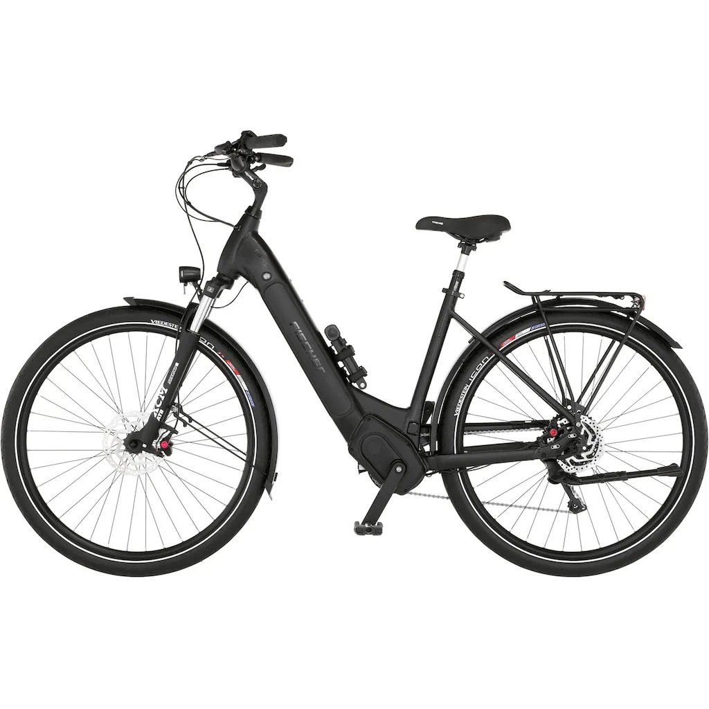 FISCHER Fahrrad E-Bike »CITA 8.0I 711« 10 Gang Shimano Nexus Mittelmotor 250 W (Schloss) Pedelec Elektrofahrrad für Damen u. Herren Cityrad auf Rechnung online bestellen Discount Store für neue Produkte