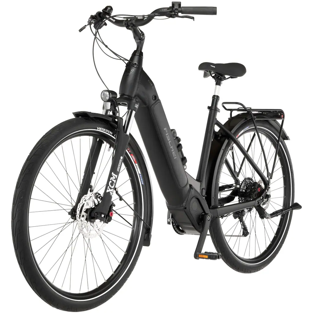 FISCHER Fahrrad E-Bike »CITA 8.0I 711« 10 Gang Shimano Nexus Mittelmotor 250 W (Schloss) Pedelec Elektrofahrrad für Damen u. Herren Cityrad auf Rechnung online bestellen Discount Store für neue Produkte