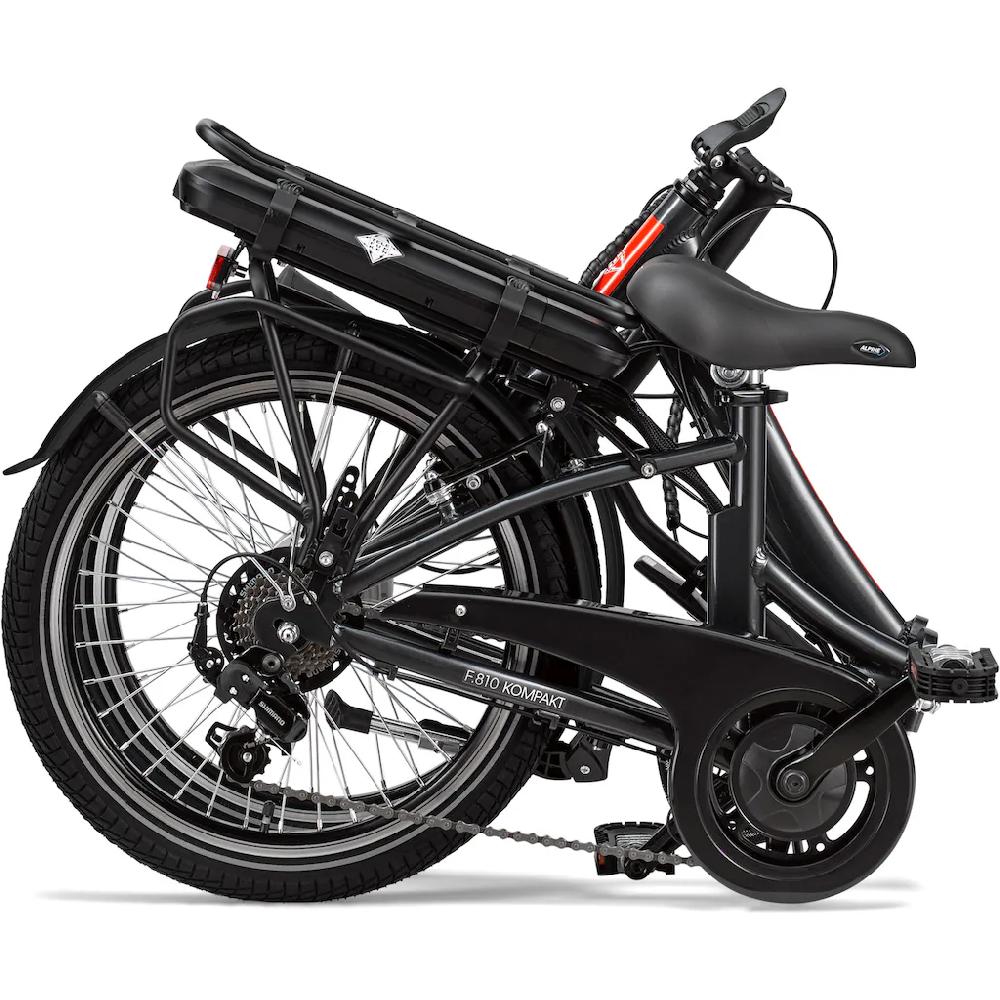 Telefunken E-Bike »Kompakt F810« 7 Gang Shimano Shimano Tourney Frontmotor 250 W Pedelec Elektrofahrrad für Damen u. Herren Faltrad auf Rechnung Clearance-Verkauf