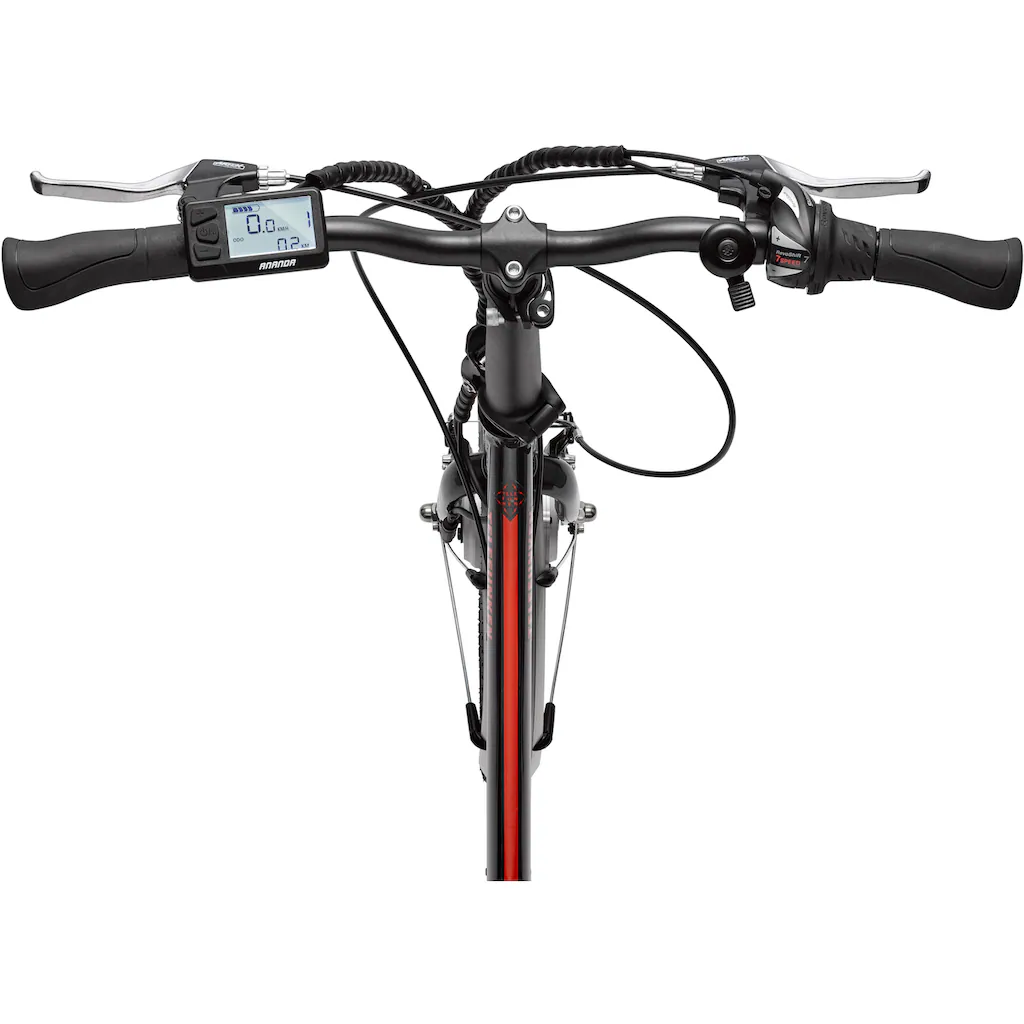 Telefunken E-Bike »Kompakt F810« 7 Gang Shimano Shimano Tourney Frontmotor 250 W Pedelec Elektrofahrrad für Damen u. Herren Faltrad auf Rechnung Clearance-Verkauf