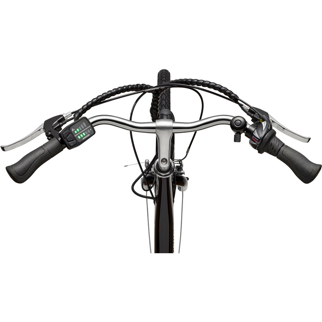 Teutoburg E-Bike »Senne« 7 Gang Shimano Heckmotor 250 W Pedelec Elektrofahrrad für Damen u. Herren Cityrad auf Raten Begrenzt auf 3 Tage