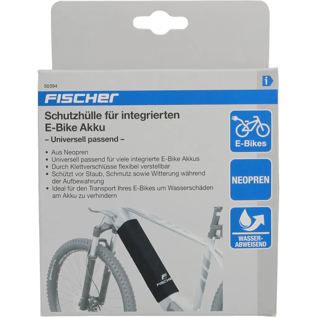 FISCHER Fahrrad Akku-Schutzhülle auf Rechnung bestellen 50% Rabatt für begrenzte Zeit