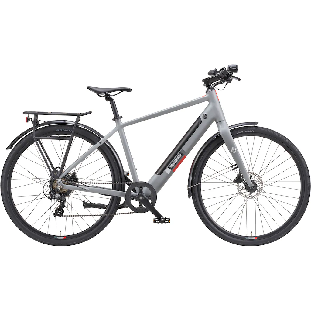 Telefunken E-Bike »UH200« 7 Gang Shimano Heckmotor 250 W (28 Zoll Straßenzulassung Scheibenbremsen leichtes E-Bike ca. 20 kg) Pedelec Elektrofahrrad für Herren u. Damen Urbanbike Cityrad auf Rechnung online kaufen 2025