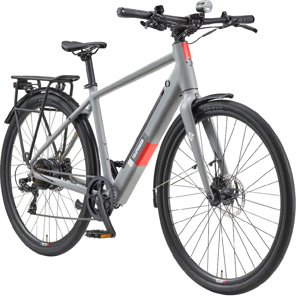 Telefunken E-Bike »UH200« 7 Gang Shimano Heckmotor 250 W (28 Zoll Straßenzulassung Scheibenbremsen leichtes E-Bike ca. 20 kg) Pedelec Elektrofahrrad für Herren u. Damen Urbanbike Cityrad auf Rechnung online kaufen 2025