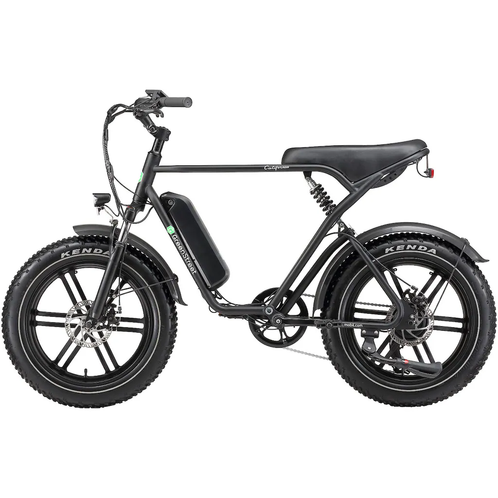 GreenStreet E-Bike »California« 7 Gang Shimano Heckmotor 250 W Pedelec Elektrofahrrad für Damen u. Herren MTB Mountainbike auf Raten Outlet
