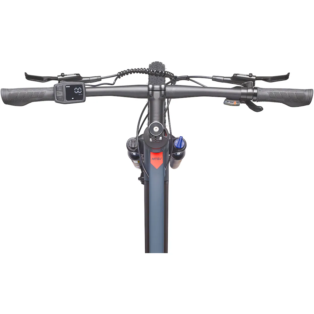 Telefunken E-Bike »Aufsteiger M936« 8 Gang Shimano Altus Heckmotor 250 W Pedelec Elektrofahrrad Damen Herren MTB Mountainbike Fully auf Raten Auslauf