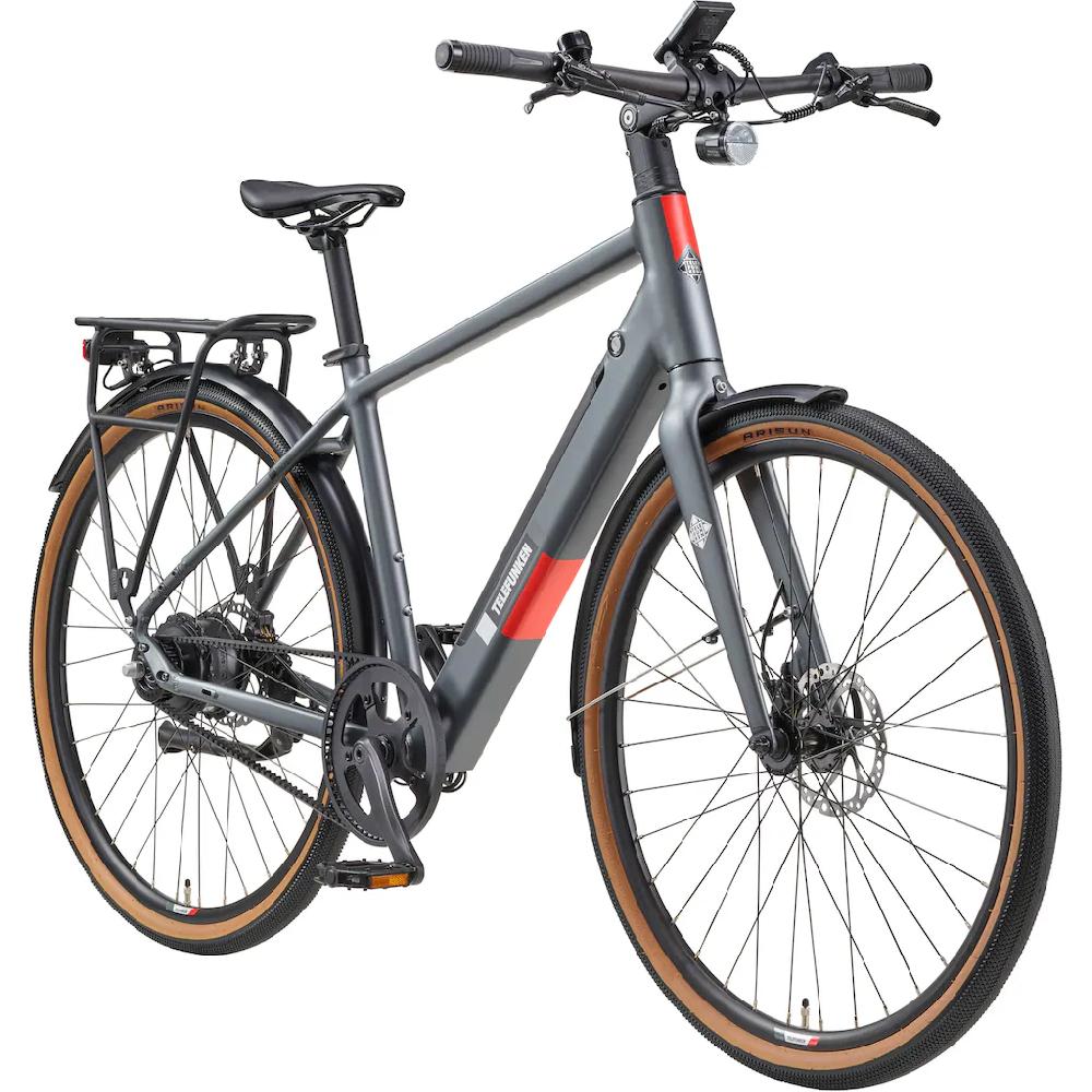 Telefunken E-Bike »UH220« 2 Gang Heckmotor 250 W (28 Zoll Straßenzulassung Riemenantrieb) Pedelec Elektrofahrrad für Herren u. Damen Urbanbike Cityrad auf Rechnung online kaufen Angebote