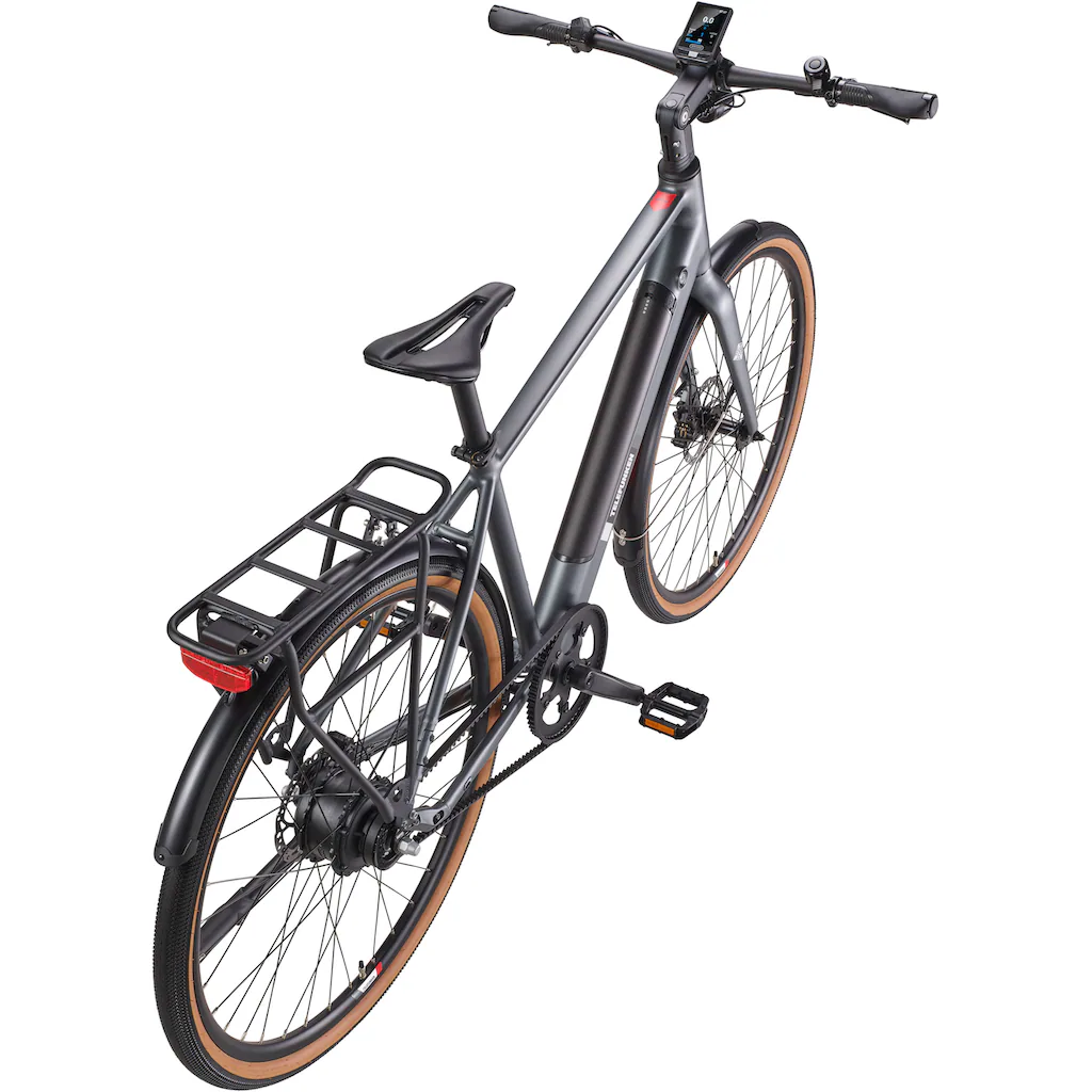 Telefunken E-Bike »UH220« 2 Gang Heckmotor 250 W (28 Zoll Straßenzulassung Riemenantrieb) Pedelec Elektrofahrrad für Herren u. Damen Urbanbike Cityrad auf Rechnung online kaufen Angebote