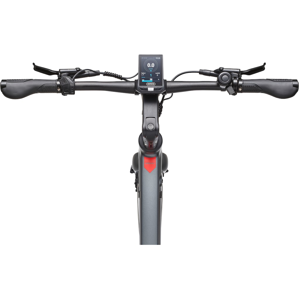 Telefunken E-Bike »UH220« 2 Gang Heckmotor 250 W (28 Zoll Straßenzulassung Riemenantrieb) Pedelec Elektrofahrrad für Herren u. Damen Urbanbike Cityrad auf Rechnung online kaufen Angebote