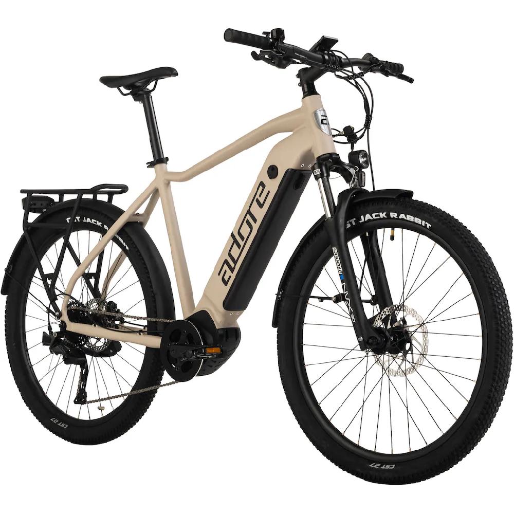 Adore E-Bike »STX-600« 9 Gang Shimano Cues Mittelmotor 250 W Pedelec Elektrofahrrad für Damen u. Herren Cityrad auf Rechnung kaufen Schlussverkauf
