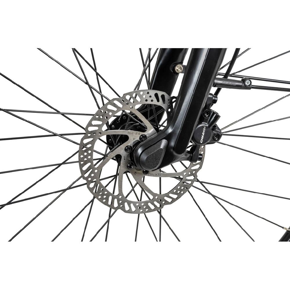 HAWK Bikes E-Bike »E-Trekking 500 Lady« 10 Gang Shimano Deore Mittelmotor 250 W Pedelec Elektrofahrrad für Damen u. Herren Trekkingrad auf Raten Kostenloser Versand