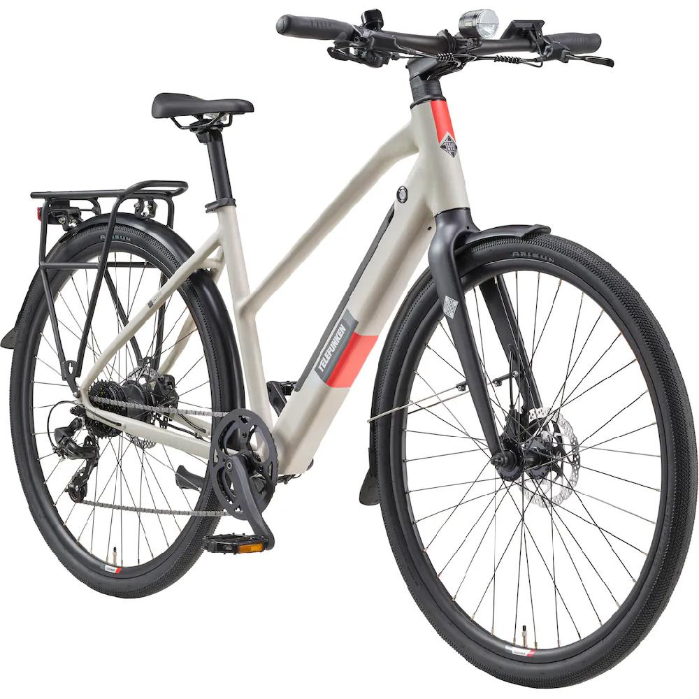Telefunken E-Bike »UH210 Damen« 7 Gang Shimano Heckmotor 250 W (28 Zoll Straßenzulassung Drehmomentsensor) Pedelec Elektrofahrrad für Damen Urbanbike Cityrad auf Rechnung Sonderangebot