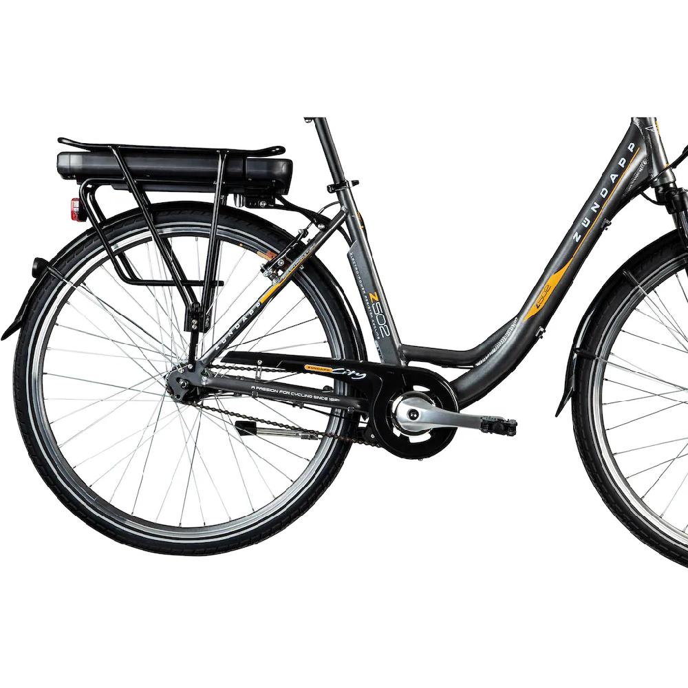Zündapp E-Bike »Z502« 7 Gang Frontmotor 240 W Pedelec Elektrofahrrad für Damen u. Herren Cityrad auf Rechnung online bestellen Rabatt