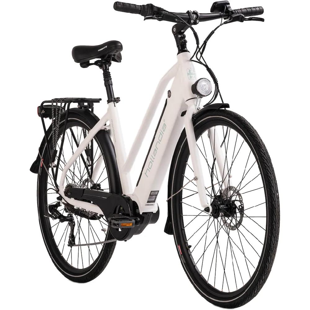 Hollandia E-Bike »Mantova« 7 Gang Shimano Tourney Mittelmotor 250 W Pedelec Elektrofahrrad für Damen u. Herren Urbanbike auf Rechnung online bestellen Online Shopping