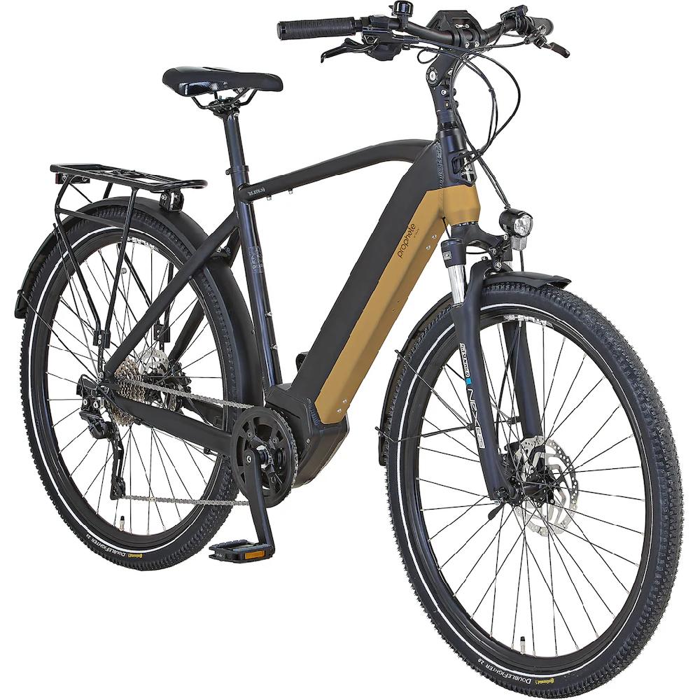 Prophete E-Bike »Entdecker InsideTwo« 10 Gang Shimano Deore Mittelmotor 250 W Pedelec Elektrofahrrad für Damen u. Herren Trekkingrad auf Raten Exklusivangebot
