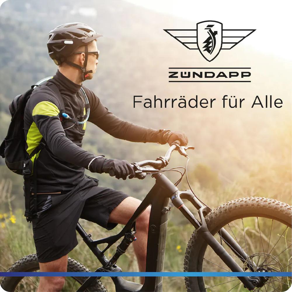 Zündapp E-Bike »Z240« 9 Gang Shimano Alivio RD-M3100 SGS Mittelmotor 250 W E Bike Mountainbike 24 Zoll Elektro Bike 130-145 cm Jugendliche ab 8 auf Rechnung bestellen Vatertagsangebot