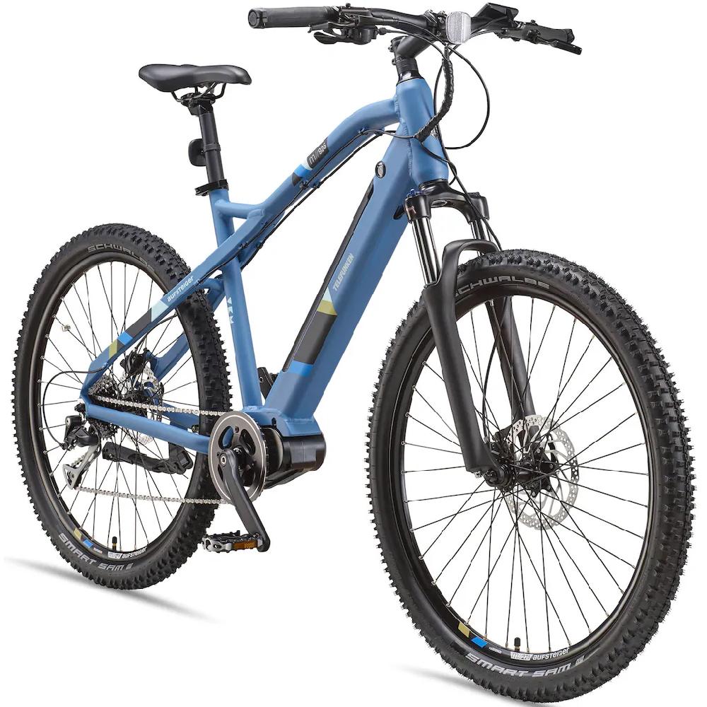 Telefunken E-Bike »Aufsteiger M925« 8 Gang Shimano Acera Mittelmotor 250 W Pedelec Elektrofahrrad für Damen u. Herren MTB Mountainbike Top Angebot