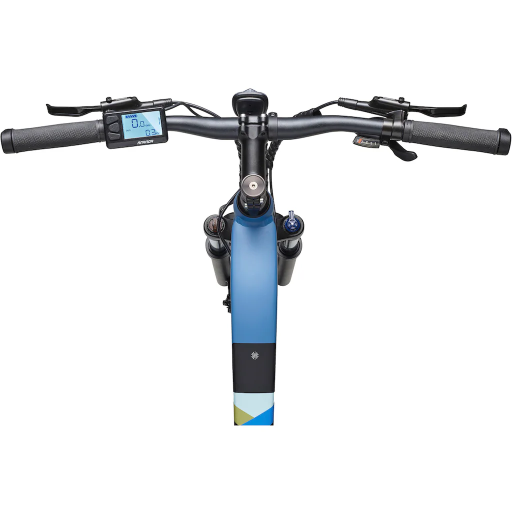 Telefunken E-Bike »Aufsteiger M925« 8 Gang Shimano Acera Mittelmotor 250 W Pedelec Elektrofahrrad für Damen u. Herren MTB Mountainbike Top Angebot