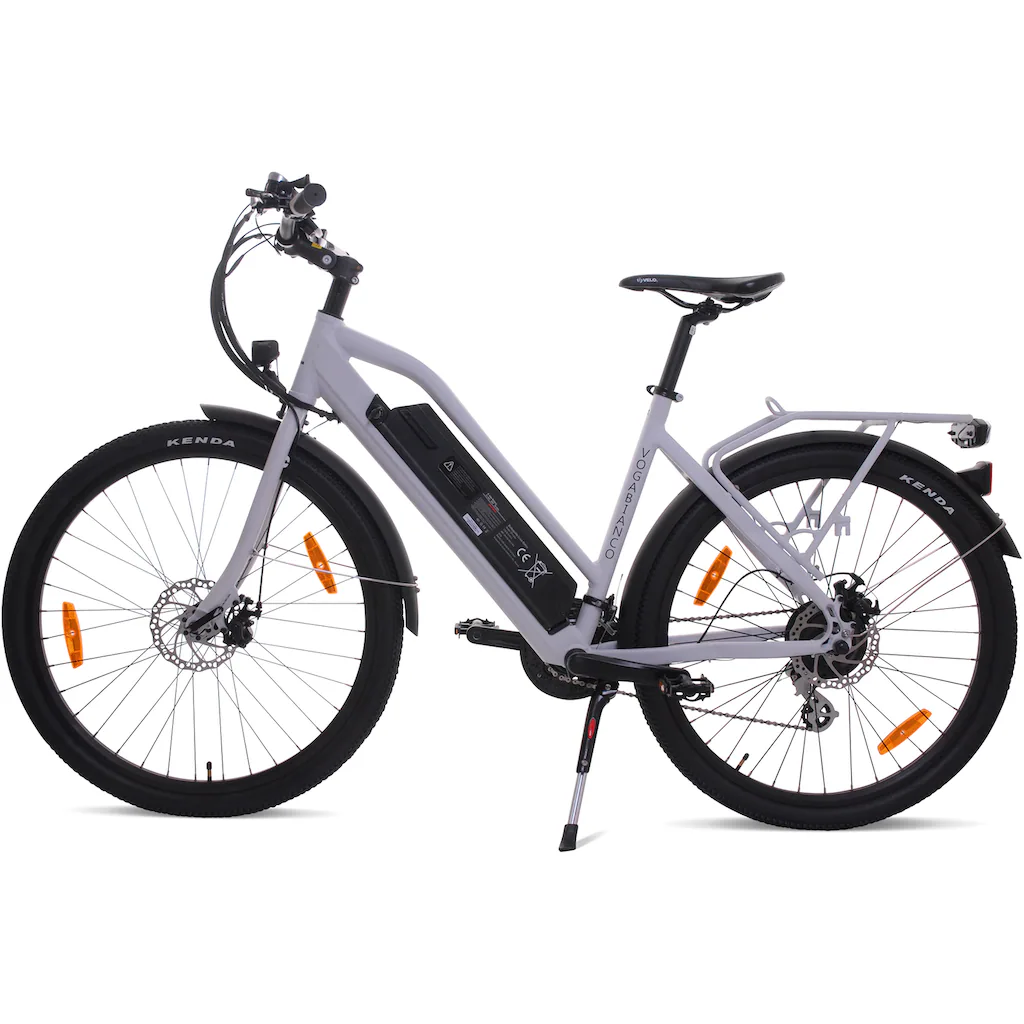 LLobe E-Bike »Voga Bianco« 21 Gang Shimano Heckmotor 250 W Pedelec Elektrofahrrad für Damen u. Herren Zeitlich begrenztes Angebot