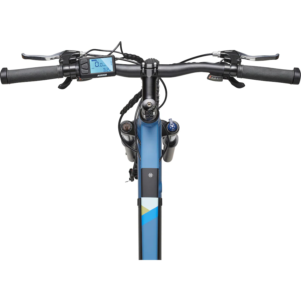 Telefunken E-Bike »Aufsteiger M935« 24 Gang Shimano Acera Heckmotor 250 W Pedelec Elektrofahrrad für Damen u. Herren MTB Mountainbike auf Raten Saisonale Angebote