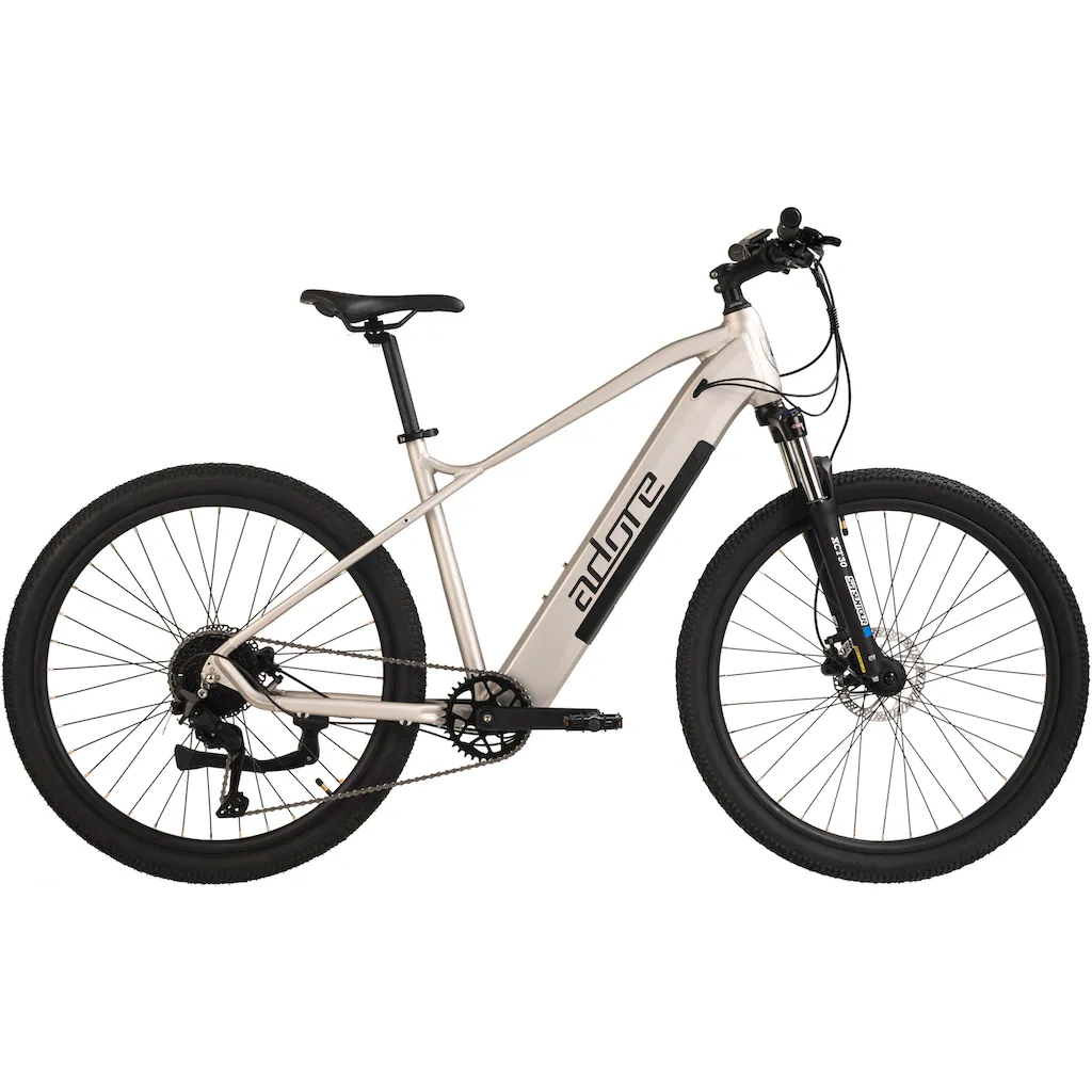 Adore E-Bike »GV-650« 9 Gang Shimano Cues Heckmotor 250 W Pedelec Elektrofahrrad für Damen u. Herren MTB Mountainbike auf Raten Kauf eins, bekomm eins gratis