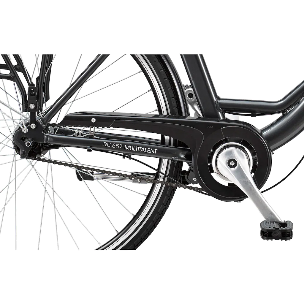 Telefunken E-Bike »Multitalent RC657« 7 Gang Shimano Nexus Frontmotor 250 W Pedelec Elektrofahrrad für Damen u. Herren Cityrad auf Rechnung Tägliche Deals