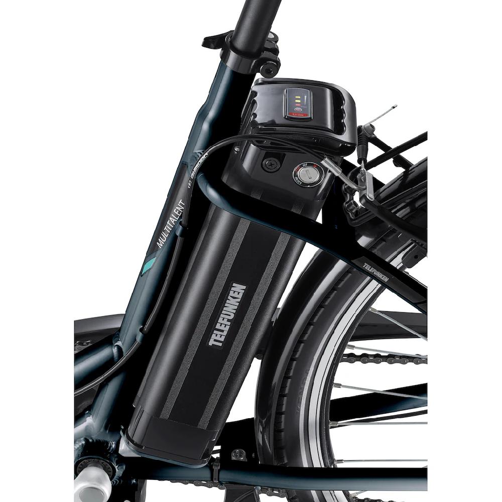 Telefunken E-Bike »Multitalent RC840« 7 Gang Shimano Nexus Frontmotor 250 W Pedelec Elektrofahrrad für Damen u. Herren Cityrad Sonderangebote