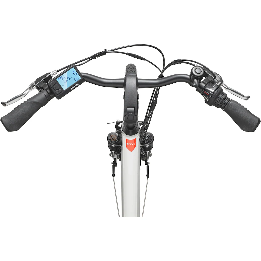 Telefunken E-Bike »Multitalent RC825« 7 Gang Shimano Frontmotor 250 W (28 Zoll Straßenzulassung ca. 100 km Reichweite) Pedelec Elektrofahrrad für Herren u. Damen tiefer Einstieg Cityrad auf Rechnung online kaufen Tiefpreis