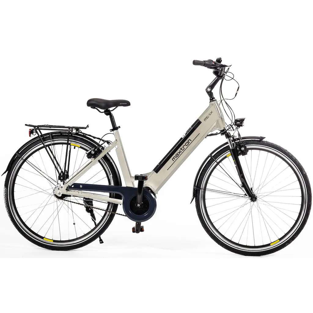 Maxtron E-Bike »MC 5X« 7 Gang Shimano Nexus Mittelmotor 250 W Pedelec Elektrofahrrad für Damen u. Herren Cityrad Zeitbegrenzte Promotion