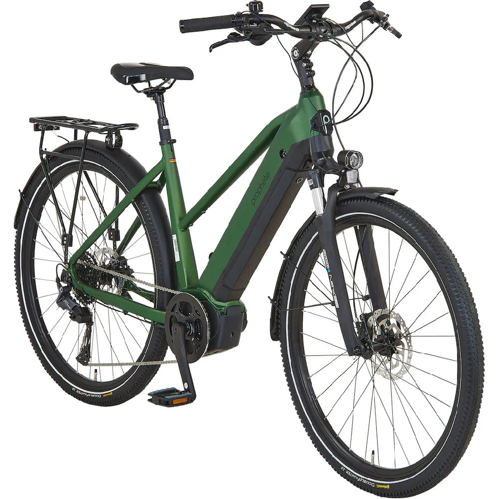 Prophete E-Bike »Entdecker 4.9« 10 Gang Shimano Cues Mittelmotor 250 W Pedelec Elektrofahrrad für Damen auf Raten Bis zu 65% Rabatt
